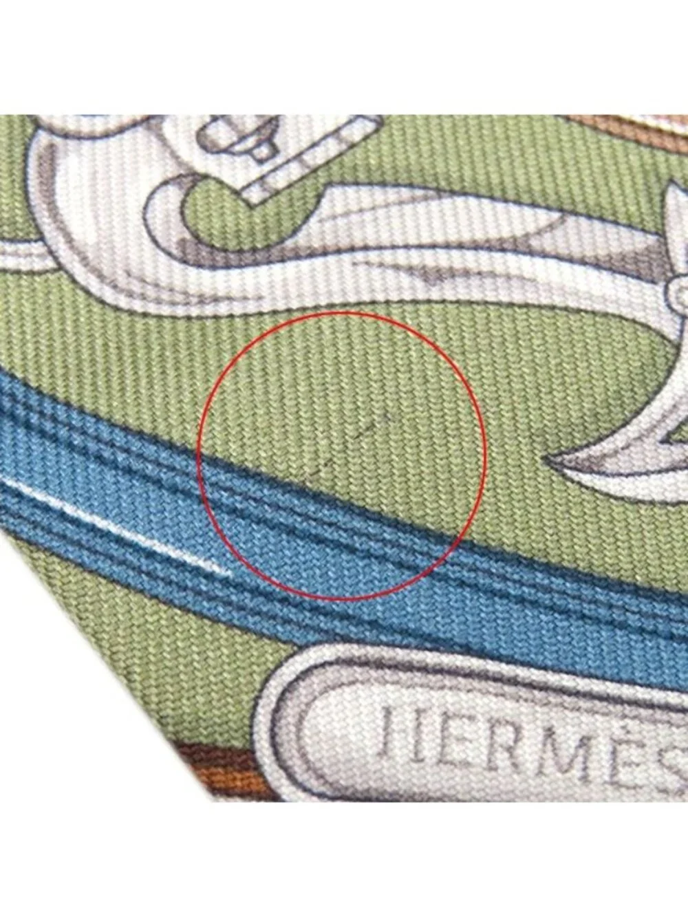 Hermes Scarf Twilly Silk Vert Amande Blue Jean Canel Harnais Legendaire